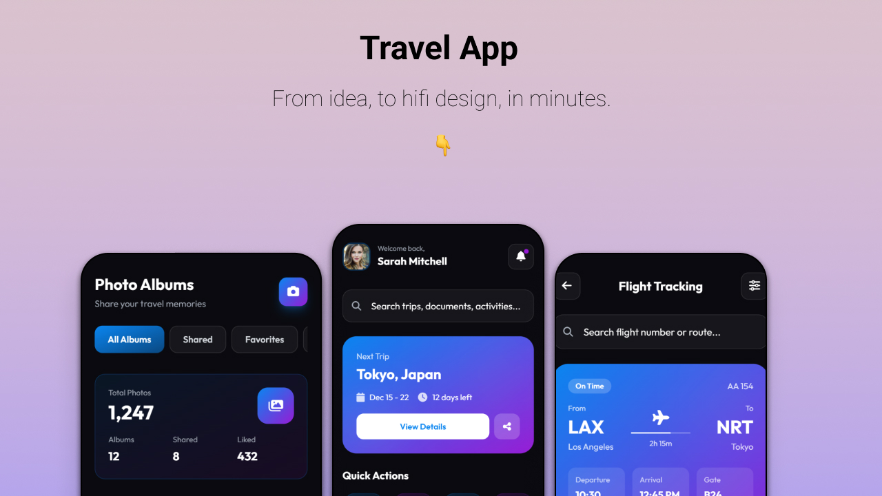 Travel app Project